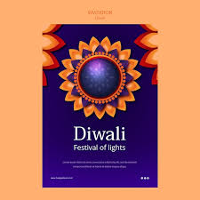 diwali celebration invitation template