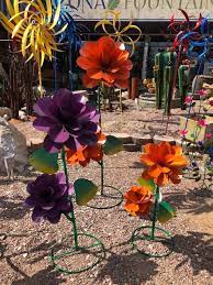 Assorted Metal Flowers Zona Fountains