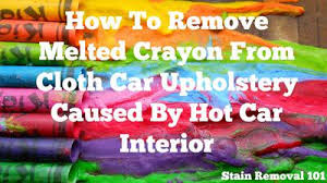 how to remove crayon stain using wd 40