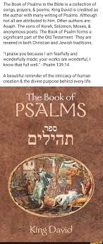 the book of psalms in the is a