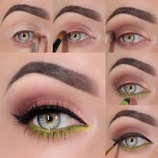 green eyeshadow tutorial cute diy