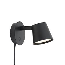 Muuto Tip Wall Lamp Black Andlight