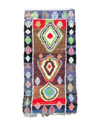 moroccan abstract boucherouite rug