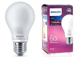 Philips Led E27 A60 7w 806 Lumen Bulb Lunares Store