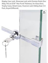 12 Pack Sliding Glass Door Lock