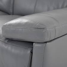 gabrielle gray leather power reclining