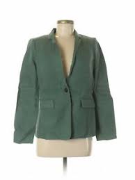 Details About J Crew Women Green Blazer 8 Petite