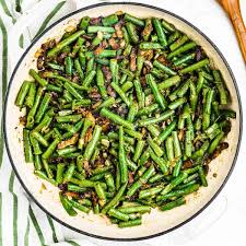 sauteed green beans with bacon and