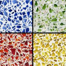 Recycled Glass Provides Vibrant Color