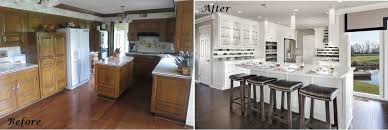 dated kitchen gets modern makeover a