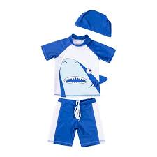 Toddler Kids Swimming Costumes Baby Boys Cute Shark Swimwear Summer Beach Swimsuit Bathing Suit