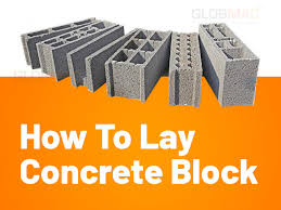 How To Lay Concrete Block Globmac