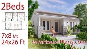 24x26 small house floor plans 7x8 m 2