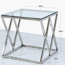 And Glass End Side Table
