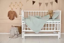 Bedding Set Crib Organic Muslin Baby