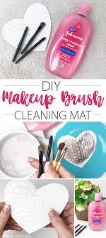 diy makeup brush cleaning tool plus my