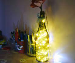 We have been creating lighted bottles, bottle lamps and many other fun craft projects using recycled glass bottles for many years now. Diy Bottle Lamp 3 Steps With Pictures Instructables