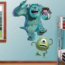 Disney Wall Decals Monsters Inc