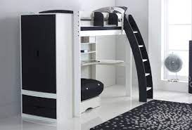 You can easily compare and choose from the 10 best bed desks for you. High Sleeper Bed With Desk Shelves Futon Drawers Wardrobe
