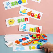 Đồ Chơi Ghép Chữ Cho Bé Spelling Game Học Ghép Chữ Tiếng Anh - đồ chơi trẻ  em Bi House - Đồ chơi xếp hình & xây dựng