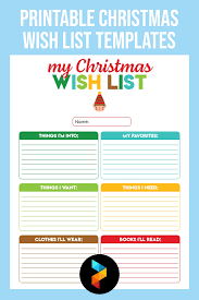 15 best free printable christmas wish