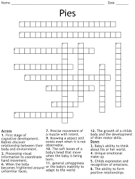 pies crossword wordmint