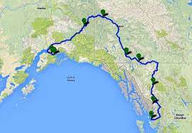 alaska highway road trip adventure for