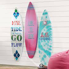 3 d surfboard art wall decor