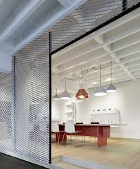 Expanded Metal Partition Wall For Both