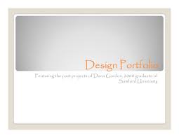 Microsoft Power Point Design Portfolio