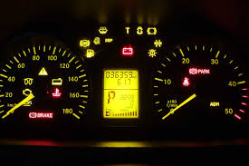 dashboard lights on your car
