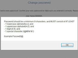 Your password must contain at least one letter and one number (e.g. G Technology