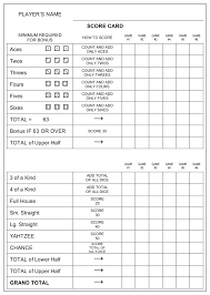 Fill, sign and download yahtzee score sheet online on handypdf.com 10 Best Large Printable Yahtzee Score Sheets Printablee Com
