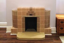 Art Deco Fireplace Hearth Natural Stone