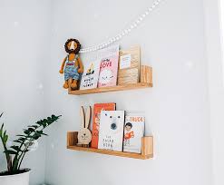 Oak Wood Nursery Bookshelves