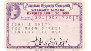 The diners club card was first to market but as it was exclusively for restaurant dining and expected. American Express Our History
