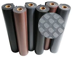 diamond plate roll rubber matting