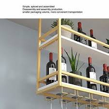 Wine Glass Rack With Guardrail