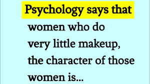 women who do very little makeup