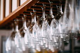 Bar Rack Hanging Wine Glasses