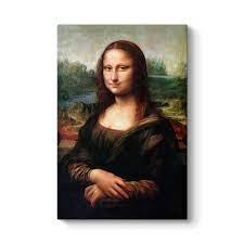 Leonardo da Vinci - Mona Lisa Tablosu - TabloShop