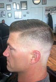 Comb over Marine Haircut