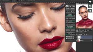 this makeup retouching video is super cool