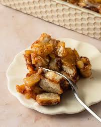 cinnamon rolls and apple pie filling