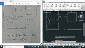 Draw Autocad 2d Floor Plan Autocad