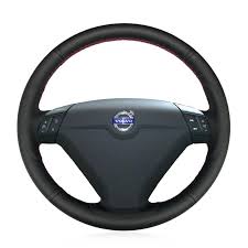 Design Leather Steering Wheel Cover For