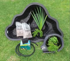 Pond construction is the most important part of the pond owning experience. Natural Filtered Pond Kit Medium 430lt Woodvale Fish Lily Farm Perth