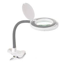 Newhouse Lighting 4 In Led Magnifying Lamp With Clamp Lens Nhmagclp The Home Depot