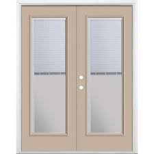 Mini Blind Patio Door With Brickmold