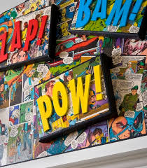 Comic Book Wall Art Dix Hills Half